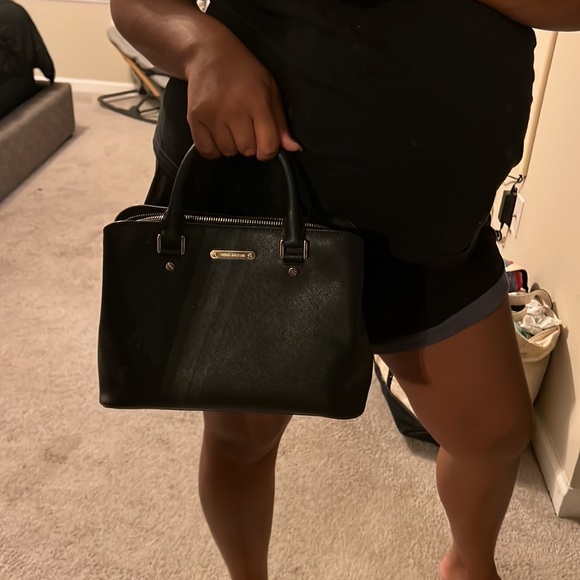 Michael Kora Saffiano handbag